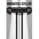 Kablolu Mıknatıslı Sport Kulaklık Bluetooth Bağlantılı