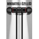 Kablolu Mıknatıslı Sport Kulaklık Bluetooth Bağlantılı