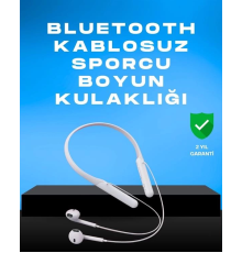 Kablosuz Bluetooth Kulaklık – Boyun Askılı, 100 Saat Pil Ömrü