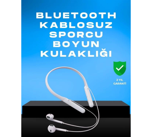Kablosuz Bluetooth Kulaklık – Boyun Askılı, 100 Saat Pil Ömrü