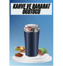 Kahve ve Baharat Öğütücü Kolay Temizlenebilir Paslanmaz Çelik Taşınabilir