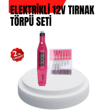 Kalem Tipi Sessiz Manikür Pedikür Cihazı
