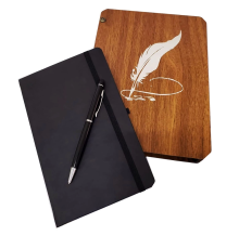 Kalem Ve Termo Deri Defter Set