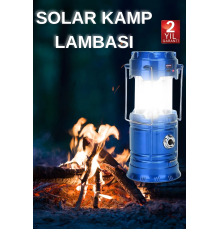 Kamp Lambası El Feneri Askılı Büyük Boy USB Şarjlı Işıldak