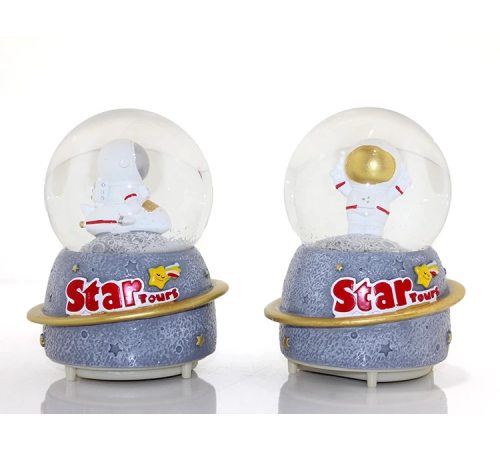 Kar Küresi Işıklı Müzikli Küre 13 Cm Alk286