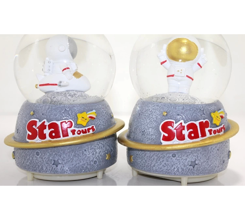 Kar Küresi Işıklı Müzikli Küre 13 Cm Alk286