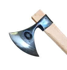 Karacasu Saplı Ay Balta 90 Cm - Dövme Çelikten