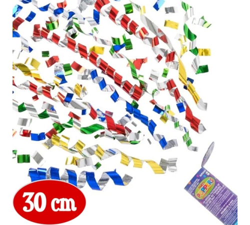 Karışık Renkli Konfeti 30 Cm Karışık Renkli Konfeti 30 Cm