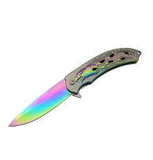 Kartal  Rainbowi Tk 21 Cm Kamp / Outdoor Çakı  - Yarı Otomatik, Kemerlikli, Kutulu