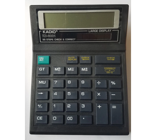 Kd-6001 Hesap Makinası Kd-6001 Hesap Makinası
