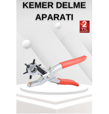 Kemer Delme Makinesi Aleti Kemer Delme Pensi Kumaş Kemer Ayakkabı Deri