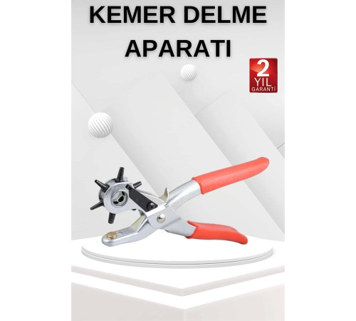 Kemer Delme Makinesi Aleti Kemer Delme Pensi Kumaş Kemer Ayakkabı Deri
