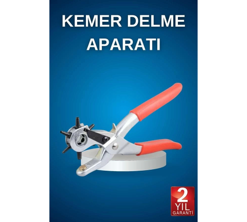 Kemer Delme Pensesi Deri Delici Pensi Zımba 6 Farklı Boyutta