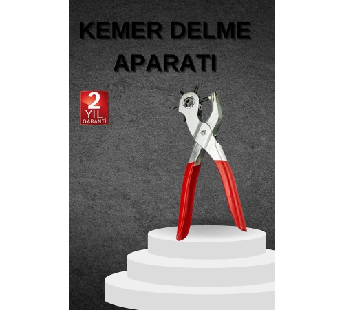 Kemer Delme Pensesi- Kemer Delik Açma Zımbası Paslanmaz Çelik