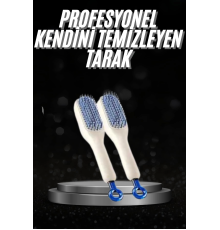Kendi kendini Temizleyebilen Hijyenik Saç Fırçası Anti-Statik Teknolojisi