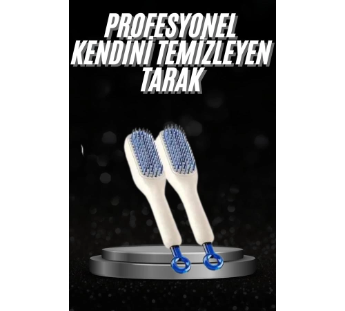 Kendi kendini Temizleyebilen Hijyenik Saç Fırçası Anti-Statik Teknolojisi Kendi kendini Temizleyebilen Hijyenik Saç Fırçası Anti-Statik Teknolojisi