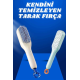 Kendi Kendini Temizleyen Otomatik Tuşlu Saç Tarağı Dolaşık Açıcı Masaj Fırçası Silikon Fırça