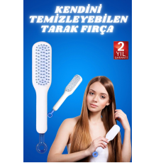 Kendini Temizleyen Tarak Fırça Geri Çekilebilir Evcil Hayvana Uygun Sıkı Dişli