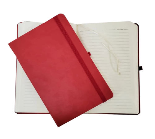 Kırmızı Deri Defter Kırmızı Deri Defter