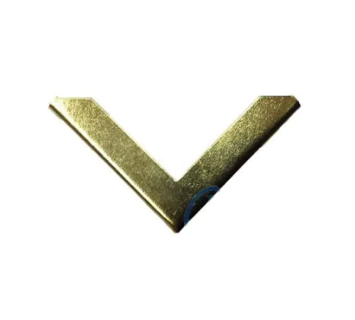Kitap, Kapak, Menü, Albüm Köşesi, Büyük - 23x40mm, Sarı, 10 Adet