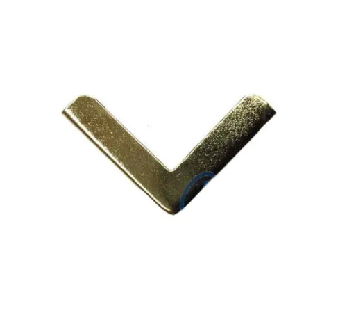 Kitap, Kapak, Menü, Albüm Köşesi, Orta - 18x32mm, Sarı, 20 Adet