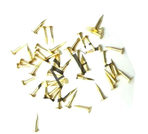 Klips, Menteşe, Ayağı Çivisi 7mm Çelik - Sarı 10gr Klips, Menteşe, Ayağı Çivisi 7mm Çelik - Sarı 10gr