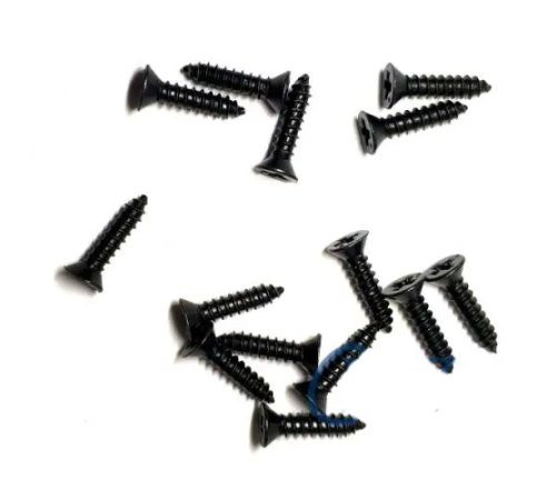 Klips, Menteşe, Ayak, Ağaç, Sunta Vidası 2,2x9,5mm - Siyah 1000 Adet Klips, Menteşe, Ayak, Ağaç, Sunta Vidası 2,2x9,5mm - Siyah 1000 Adet