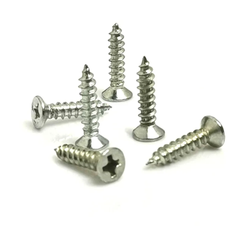 Klips, Menteşe, Ayak, Ağaç, Sunta Vidası 3x13 Mm - Nikel 100 Adet