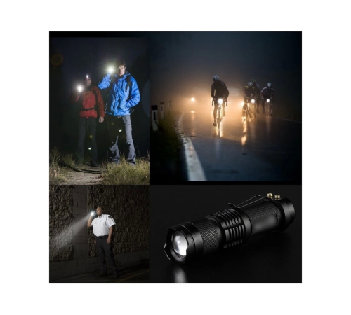 Km-87 Polis Tipi Zoomlu Şarjlı Metal Dağ Kamp Cep Feneri Cree Led 2300 Lumens Km-87 Polis Tipi Zoomlu Şarjlı Metal Dağ Kamp Cep Feneri Cree Led 2300 Lumens