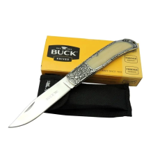 Knives Bk-009wy Kamp Çakı 23 Cm - Sedef Ampamp Metal Saplı, Kılıflı, Kutulu