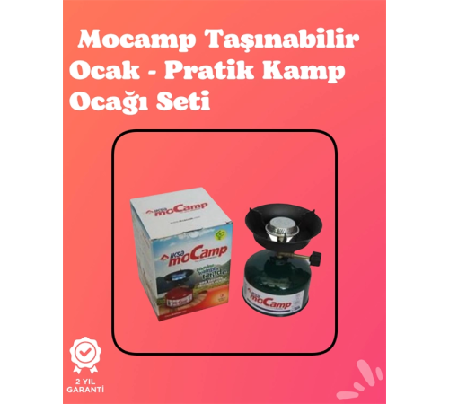 Kolay Ayarlanabilir Alevli ve Güvenli Metal Kamp Ocağı Kolay Ayarlanabilir Alevli ve Güvenli Metal Kamp Ocağı