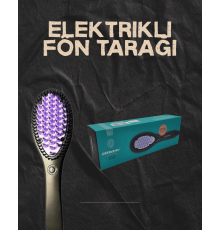 Kompakt Boyutlu Saç Düzleştirme Fırçası – PTC Seramik Teknoloji
