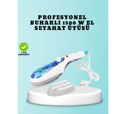 Kompakt Seyahat Ütüsü 1500W | Koku Giderici Buhar Fonksiyonlu Kompakt Seyahat Ütüsü 1500W | Koku Giderici Buhar Fonksiyonlu