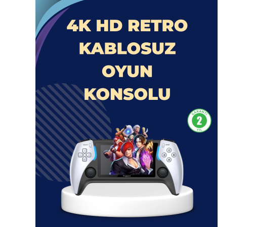 Kompakt ve Hafif Retro Oyun Konsolu 1000 Klasik Oyun Dahil Kompakt ve Hafif Retro Oyun Konsolu 1000 Klasik Oyun Dahil