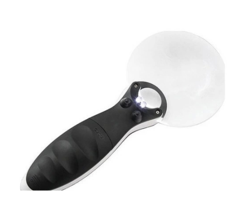 Kontrolü Için 10x 20x,2led Işıklı El Büyüteç Kontrolü Için 10x 20x,2led Işıklı El Büyüteç