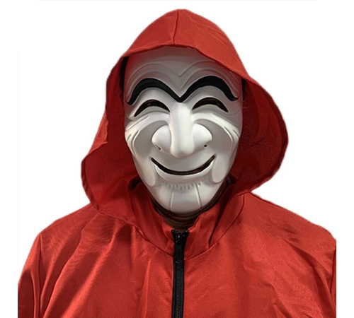 Koreli Hırsız Teatral Hahoe Maskesi - Para Heist Maskesi - Dali Maskesi Koreli Hırsız Teatral Hahoe Maskesi - Para Heist Maskesi - Dali Maskesi