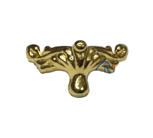 Köşe Etekli Sandık Ayağı, Kutu Ayak 1,5 Cm - Sarı Köşe Etekli Sandık Ayağı, Kutu Ayak 1,5 Cm - Sarı