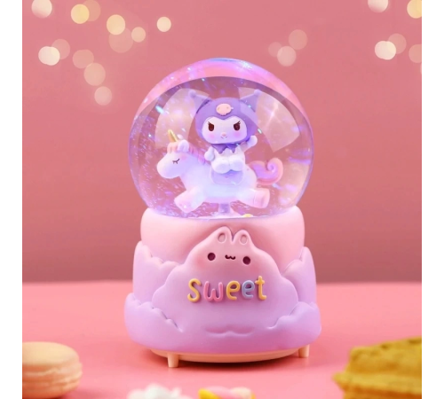 Kuromi İçi Dönmeli Püskürtmeli Işıklı Müzikli Kar Küresi Büyük Boy Alk3038 Kuromi İçi Dönmeli Püskürtmeli Işıklı Müzikli Kar Küresi Büyük Boy Alk3038