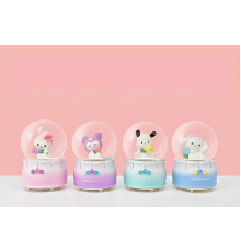 Kuromi Işıklı Kar Küresi 7 Cm Alk3397