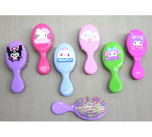Kuromi,hello Kitty,cinnamon,my Melody Saç Taraği Alk3084 Kuromi,hello Kitty,cinnamon,my Melody Saç Taraği Alk3084