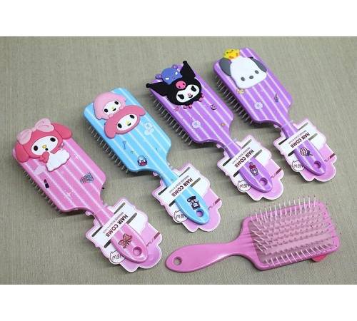 Kuromi,hello Kitty,cinnamon,my Melody Saç Taraği Alk3086 Kuromi,hello Kitty,cinnamon,my Melody Saç Taraği Alk3086