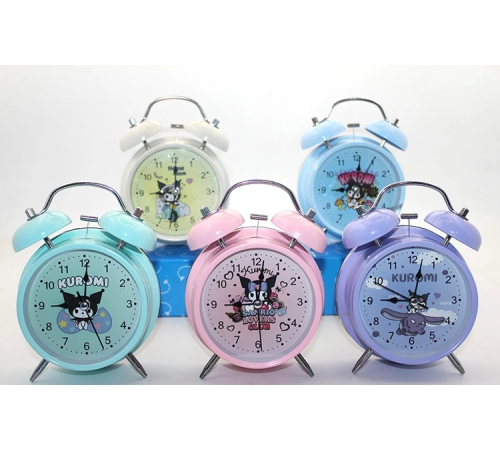 Kuromi,hello Kitty,mickey Mouse Masa Üstü Çalar Saat Alk3068 Kuromi,hello Kitty,mickey Mouse Masa Üstü Çalar Saat Alk3068