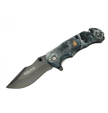 Kurtarma Çakısı 21,5 Cm Yarı Otomatik , Kemerlikli