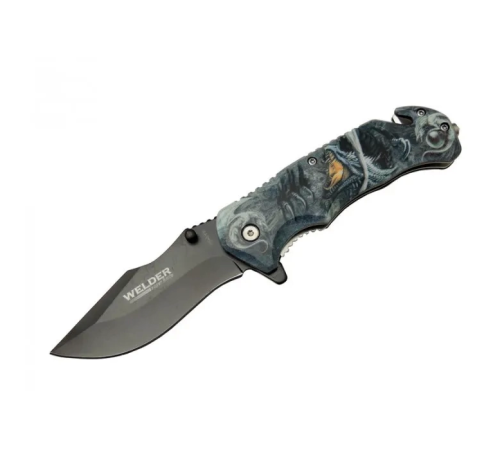 Kurtarma Çakısı 21,5 Cm Yarı Otomatik , Kemerlikli Kurtarma Çakısı 21,5 Cm Yarı Otomatik , Kemerlikli