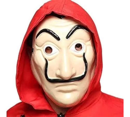 La Casa De Papel Salvador Dali Maskesi Orjinal İthal Ürün La Casa De Papel Salvador Dali Maskesi Orjinal İthal Ürün
