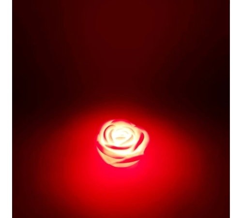 Led Işıklı Gül Mum Led Işıklı Gül Mum