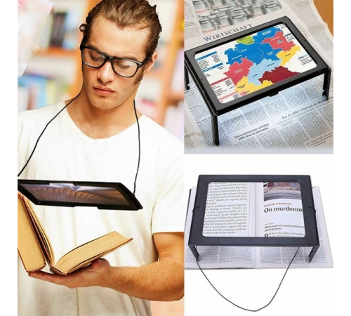 Led Işıklı Kitap Okuma Büyüteç Led Işıklı Kitap Okuma Büyüteç
