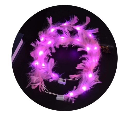 Led Işıklı Rengarenk Yanan 3 Fonksiyonlu Otrişli Parti Tacı Pembe Renk 12x12 Cm Led Işıklı Rengarenk Yanan 3 Fonksiyonlu Otrişli Parti Tacı Pembe Renk 12x12 Cm