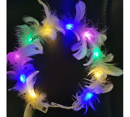 Led Işıklı Rengarenk Yanan 3 Fonksiyonlu Otrişli Parti Tacı Renkli 12x12 Cm Led Işıklı Rengarenk Yanan 3 Fonksiyonlu Otrişli Parti Tacı Renkli 12x12 Cm