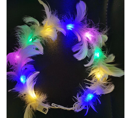 Led Işıklı Rengarenk Yanan 3 Fonksiyonlu Otrişli Parti Tacı Renkli 12x12 Cm Led Işıklı Rengarenk Yanan 3 Fonksiyonlu Otrişli Parti Tacı Renkli 12x12 Cm